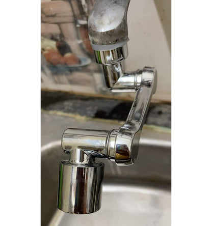 360° Dual-Mode Faucet Extender (Heavy Plastic Calcium build-up free / Anti-salt deposit)