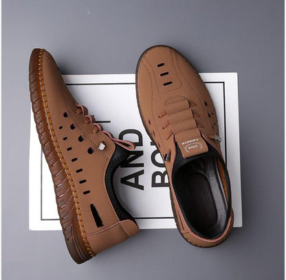 Men's Stylish Laser Cut Casual Shoes