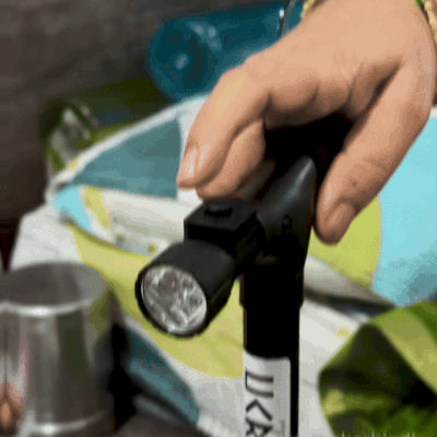 Collapsible Walking Stick with Led Light